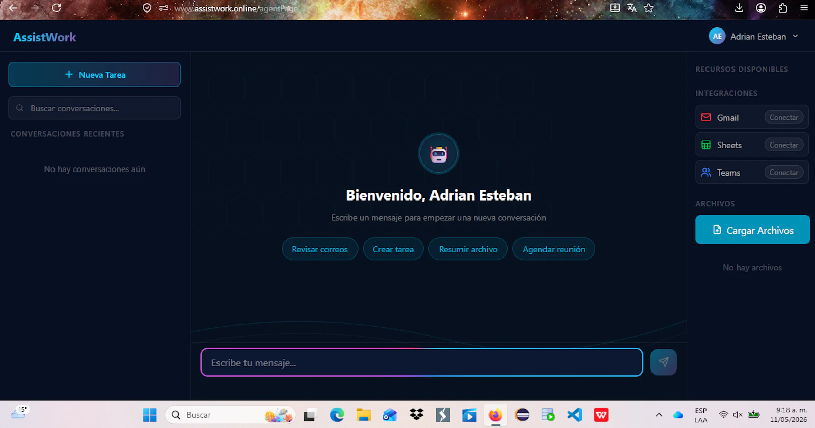 AssistWork screenshot 2