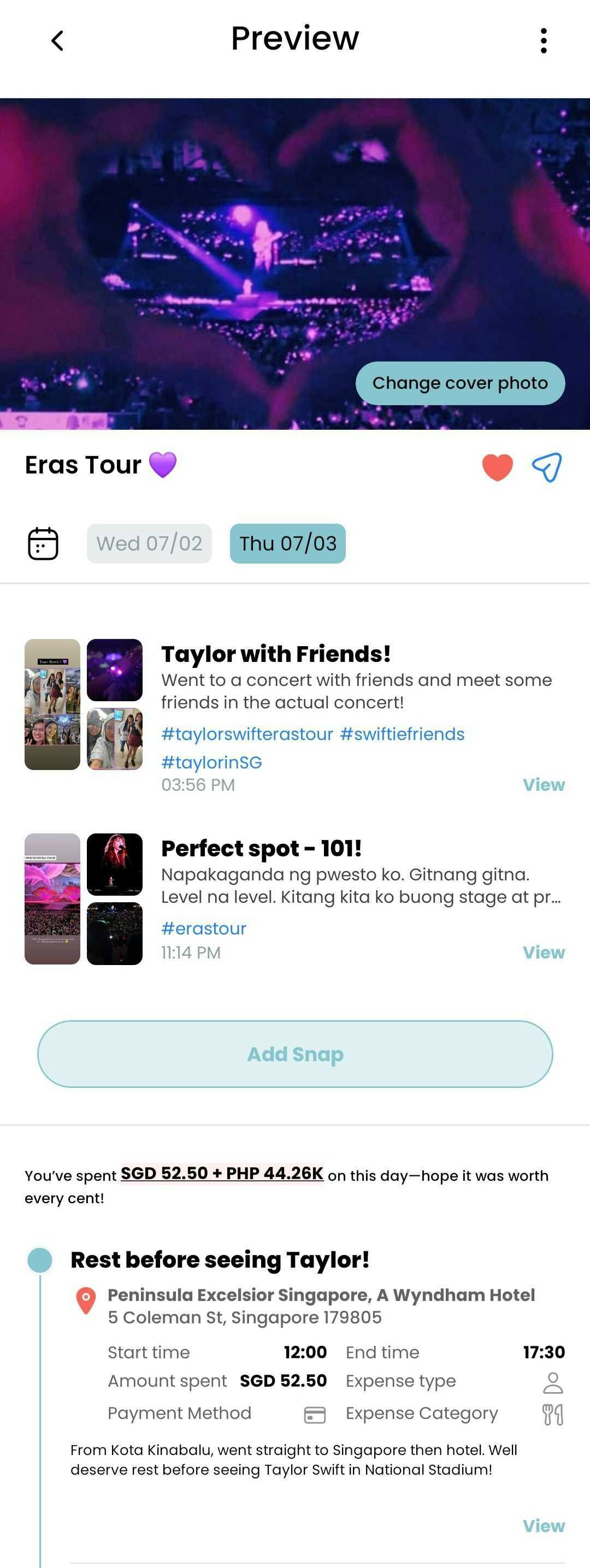 Snaptrail - 단순히 그것을 내려 놓고 공유하고 영감을주는 것을 불러 일으키십시오.✨ 미디어 5