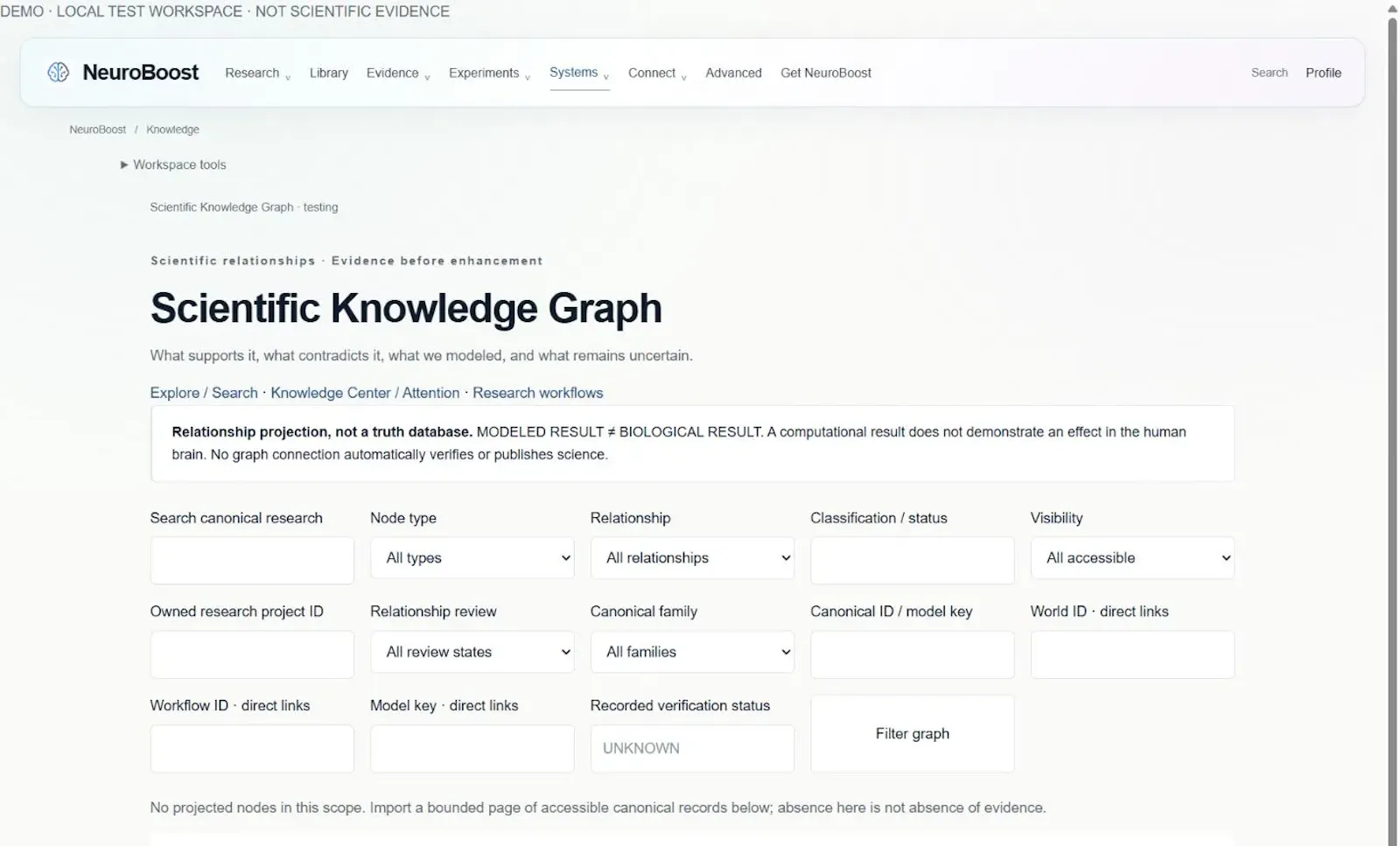 NeuroBoost · What does evidence support? screenshot 5