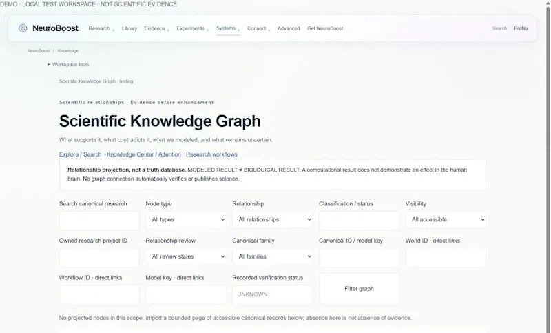 NeuroBoost · What does evidence support? screenshot 5