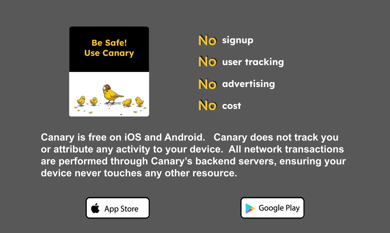 Canary - A QR safety scanner gallery image