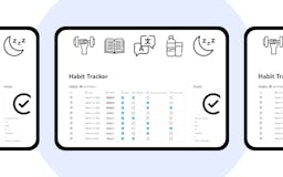 Ultimate Notion Habit Tracker media 3
