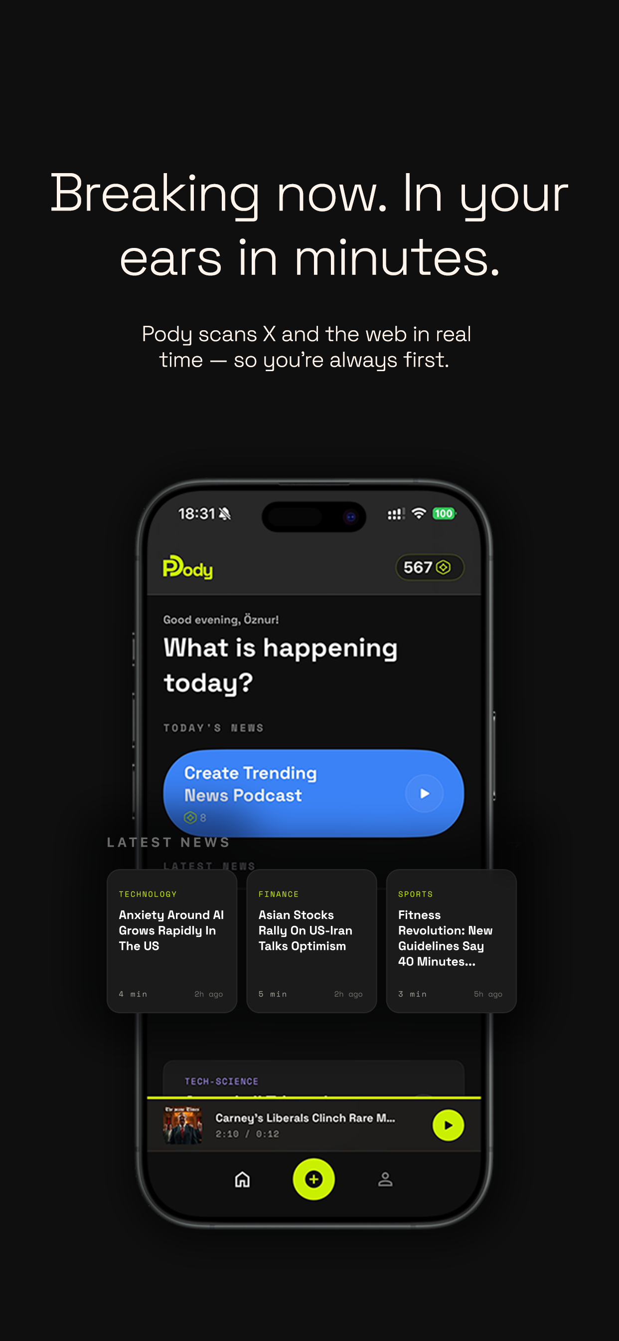 Pody AI News Podcast gallery image