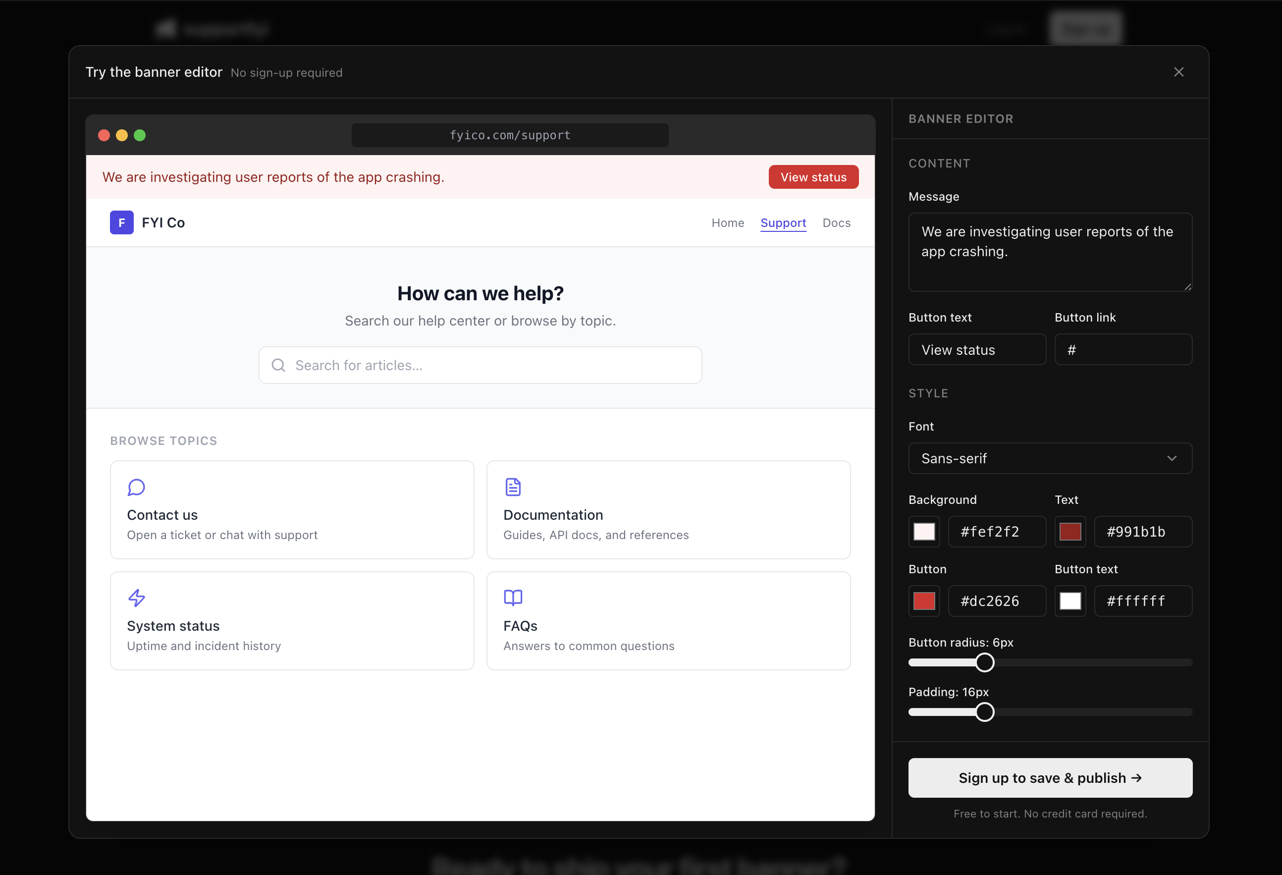 supportfyi gallery image