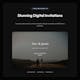 Invitation Website Template