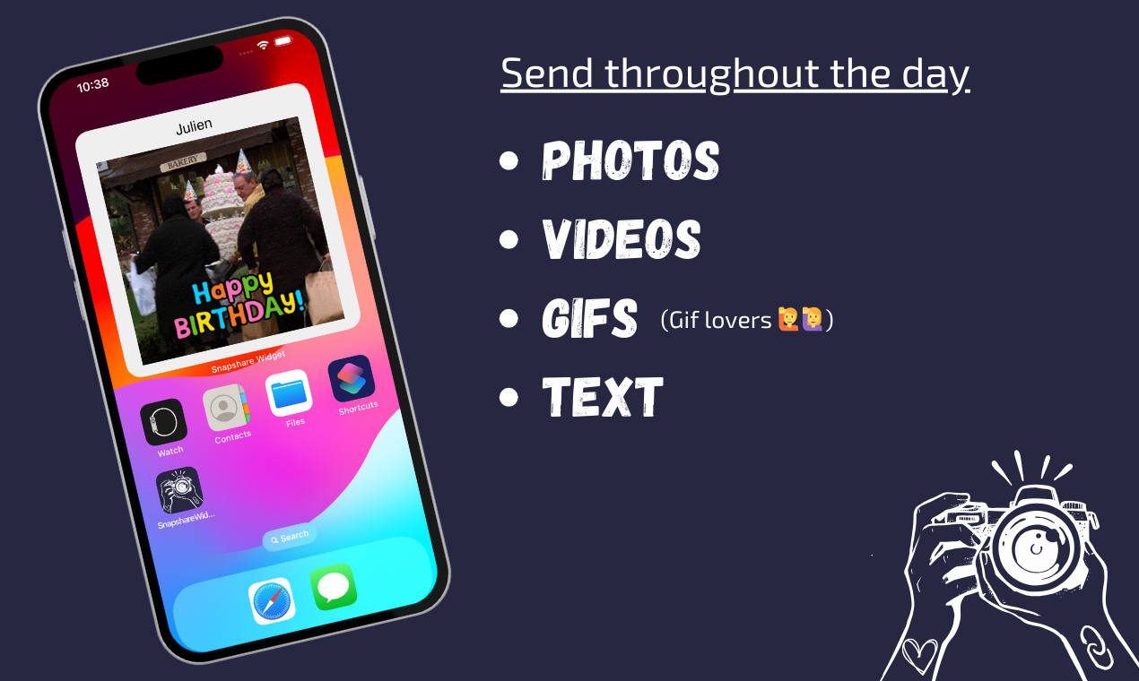 Snapshare Widget media 3