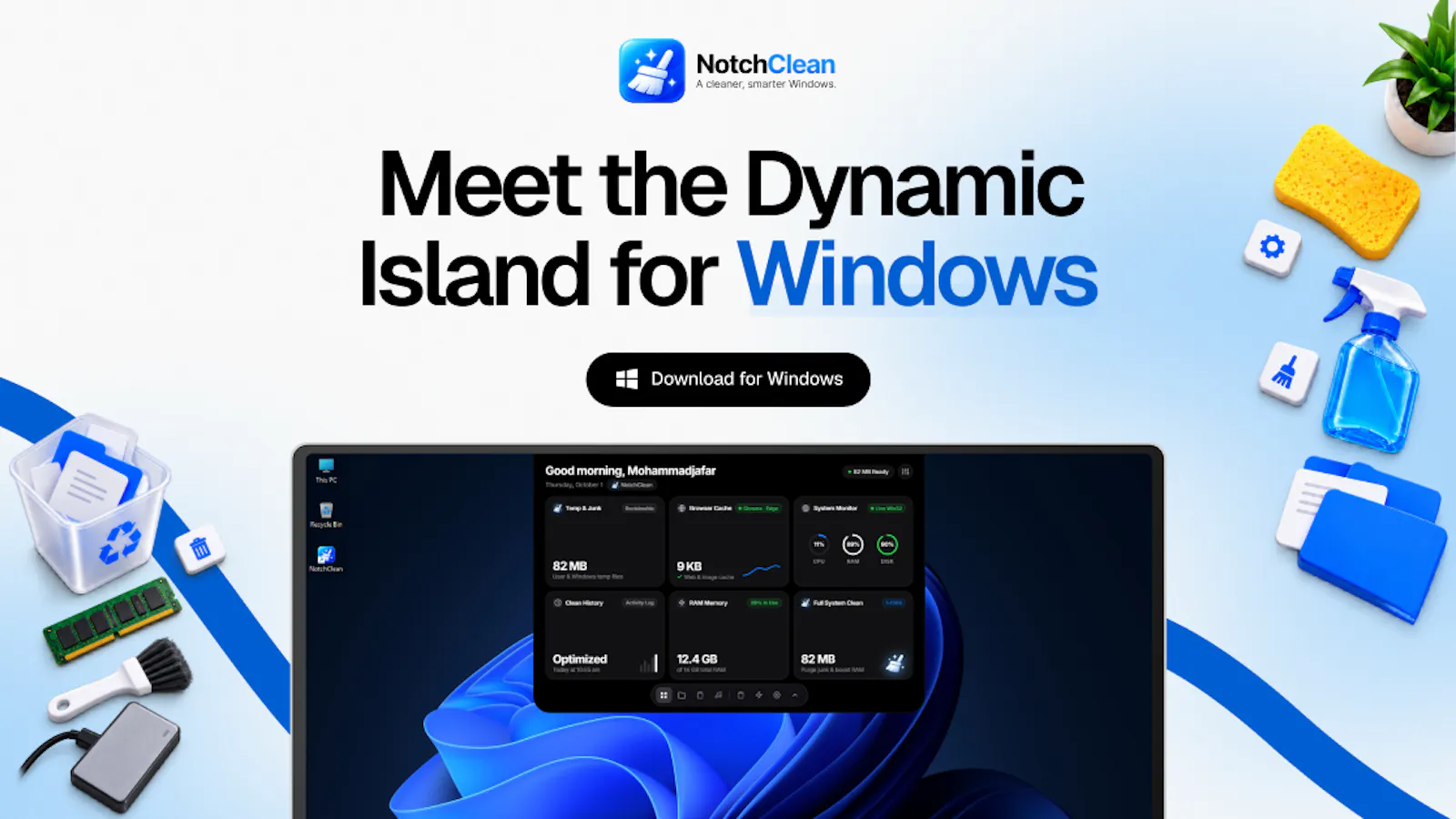 NotchClean screenshot 2