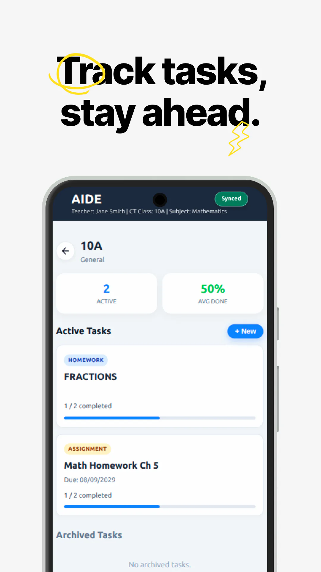 Aide- Student Data App gallery image