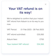 Instant VAT Refunds gallery image