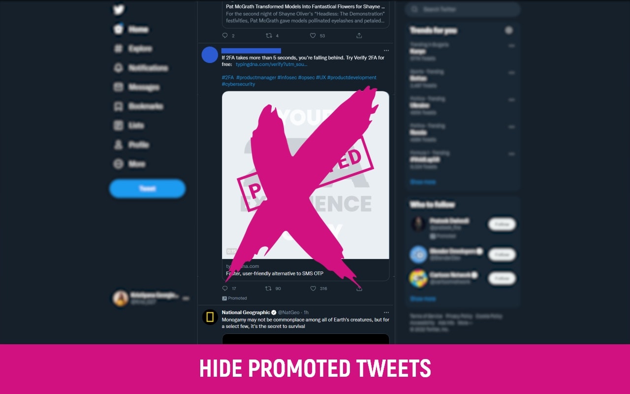Média Blockzilla - Filtre de contenu - Malade et fatigué des publicités, des tweets promus et des messages parrainés? 3