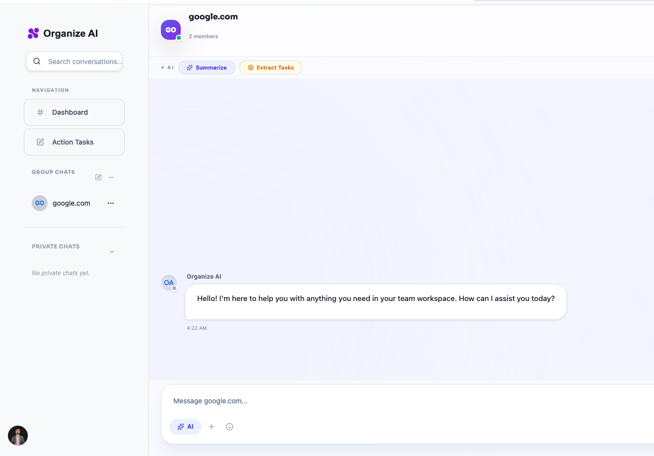 Organize AI gallery image