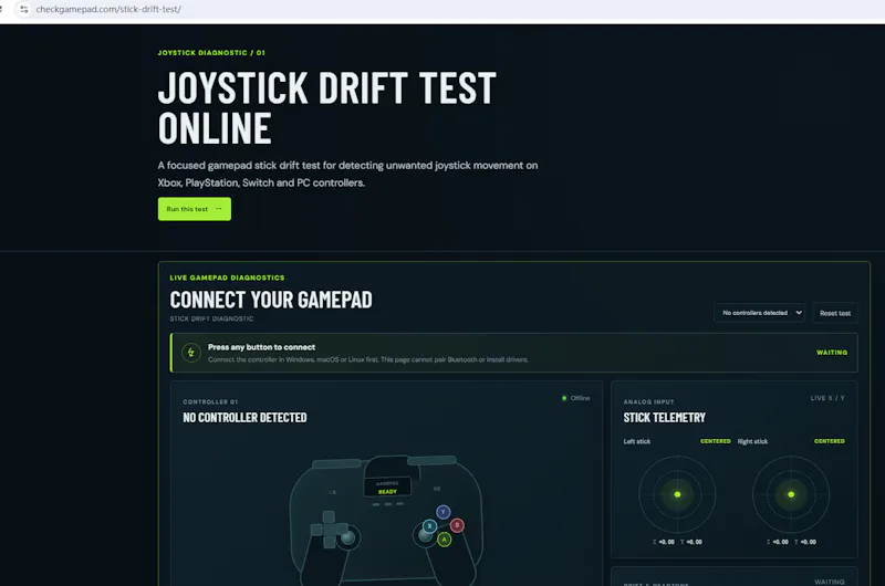 Gamepad Tester screenshot 3