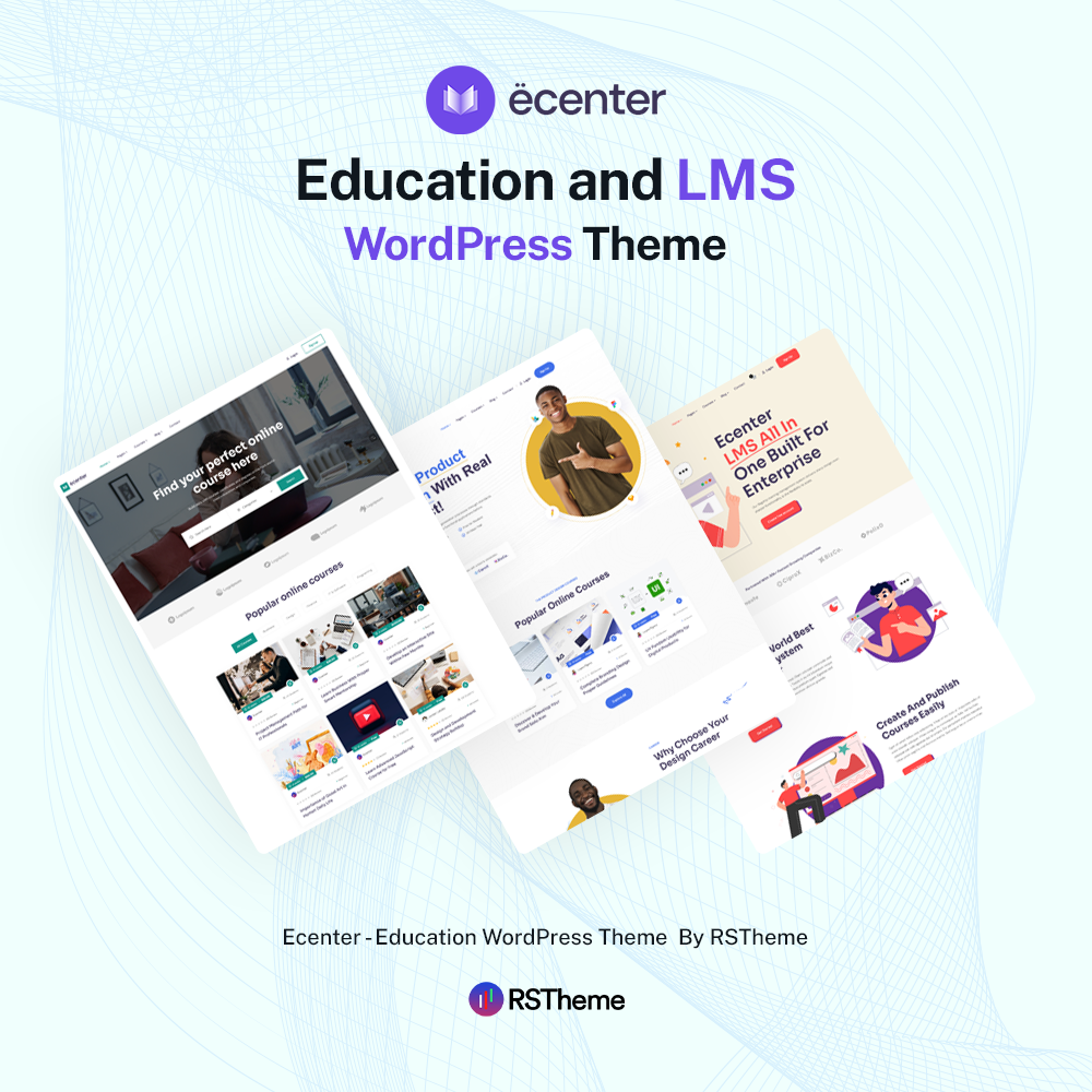 ecentre - ธีมการศึกษา WordPress media 2