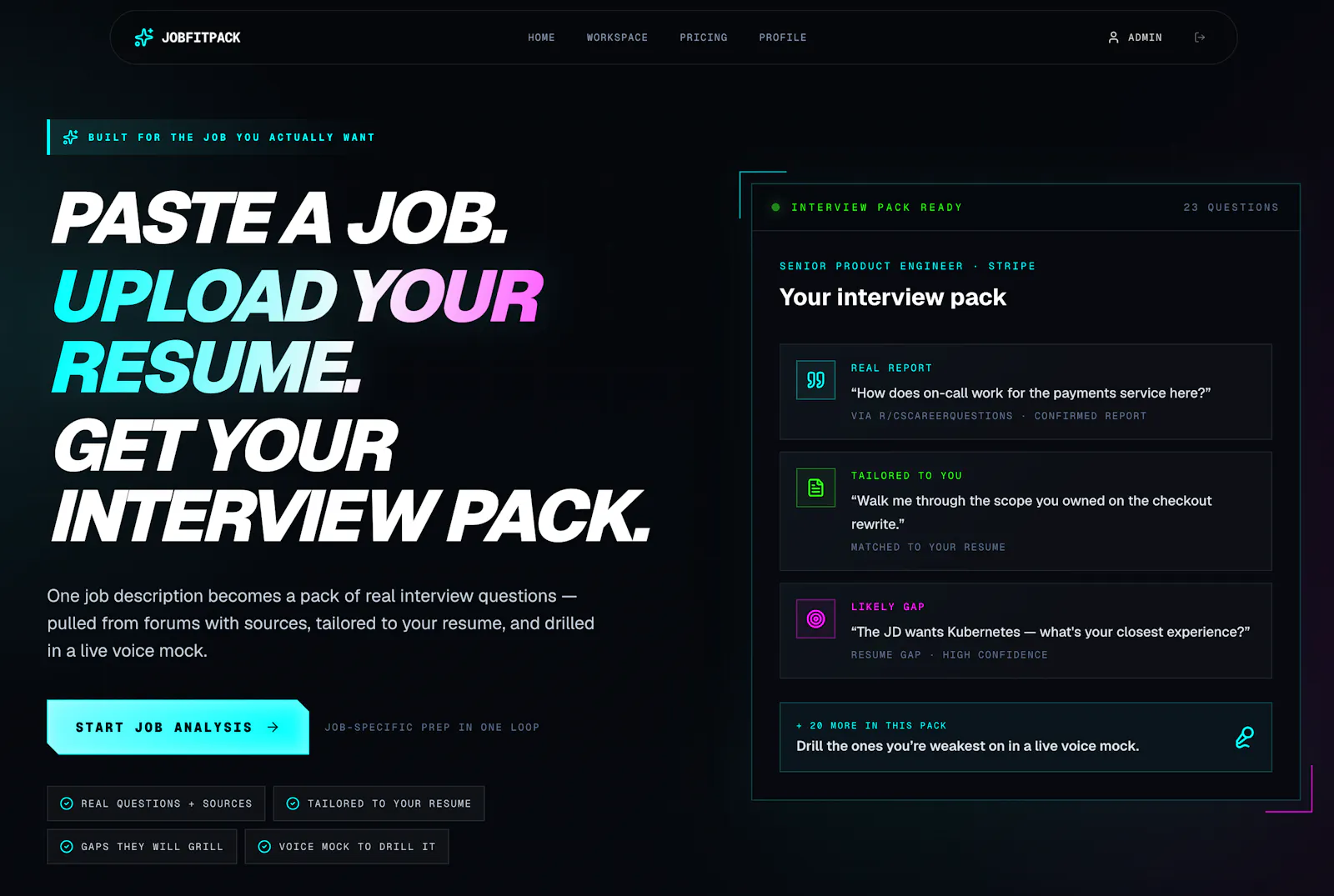 JobFitPack screenshot 1