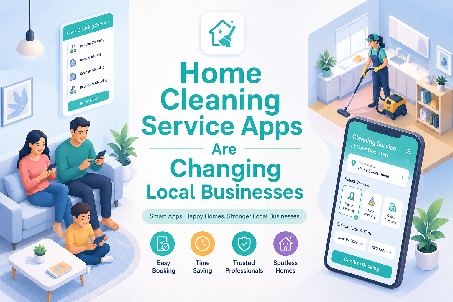 Home Cleaning Service app gallery image