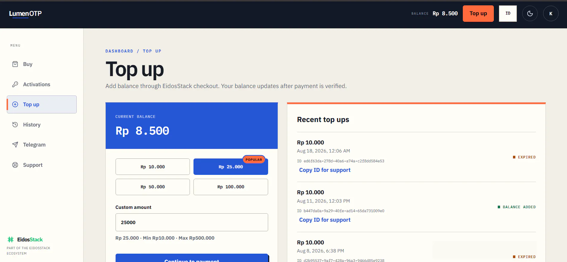 LumenOTP gallery image