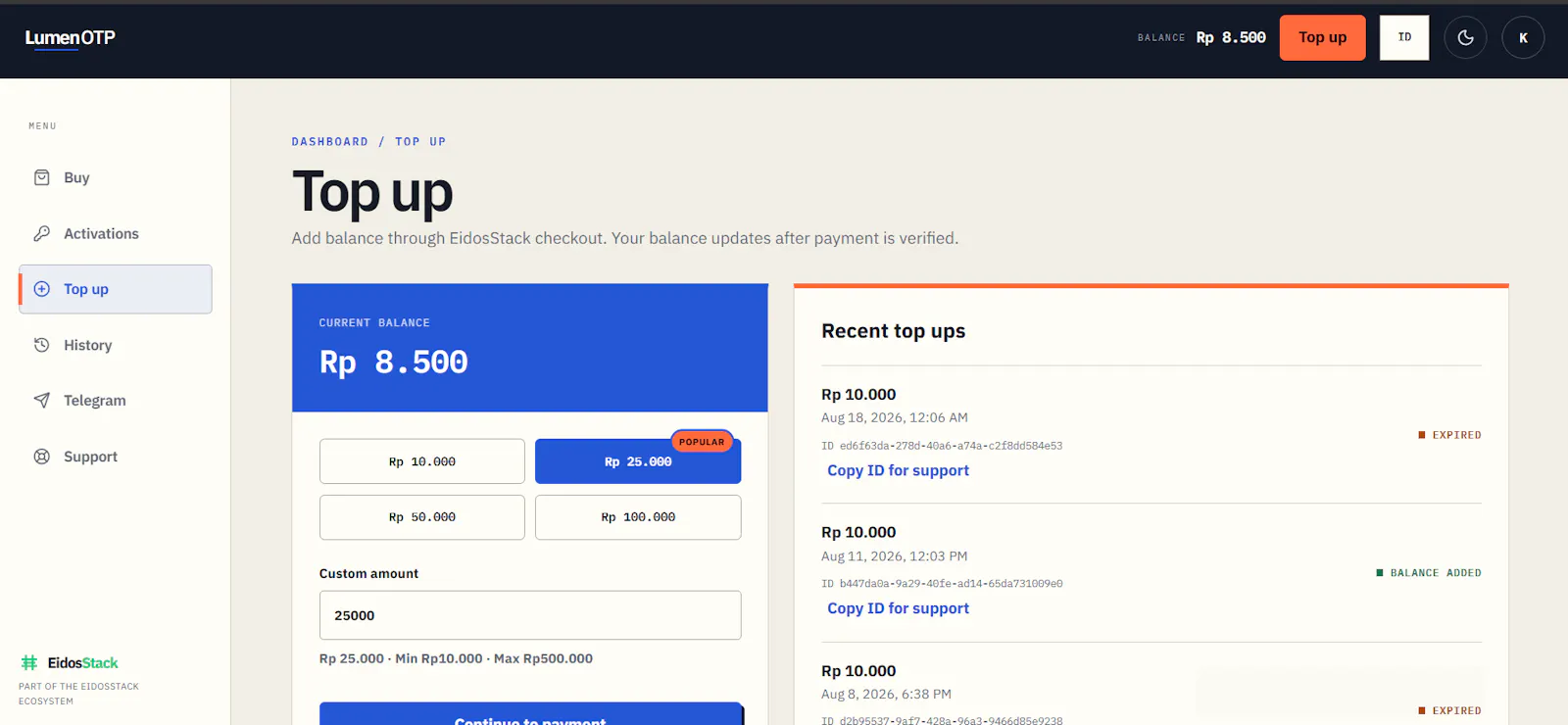 LumenOTP screenshot 4