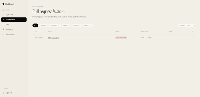 Buildyard screenshot 3