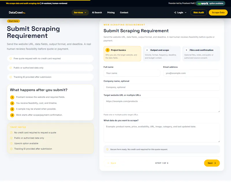 DataCrawlPro screenshot 4