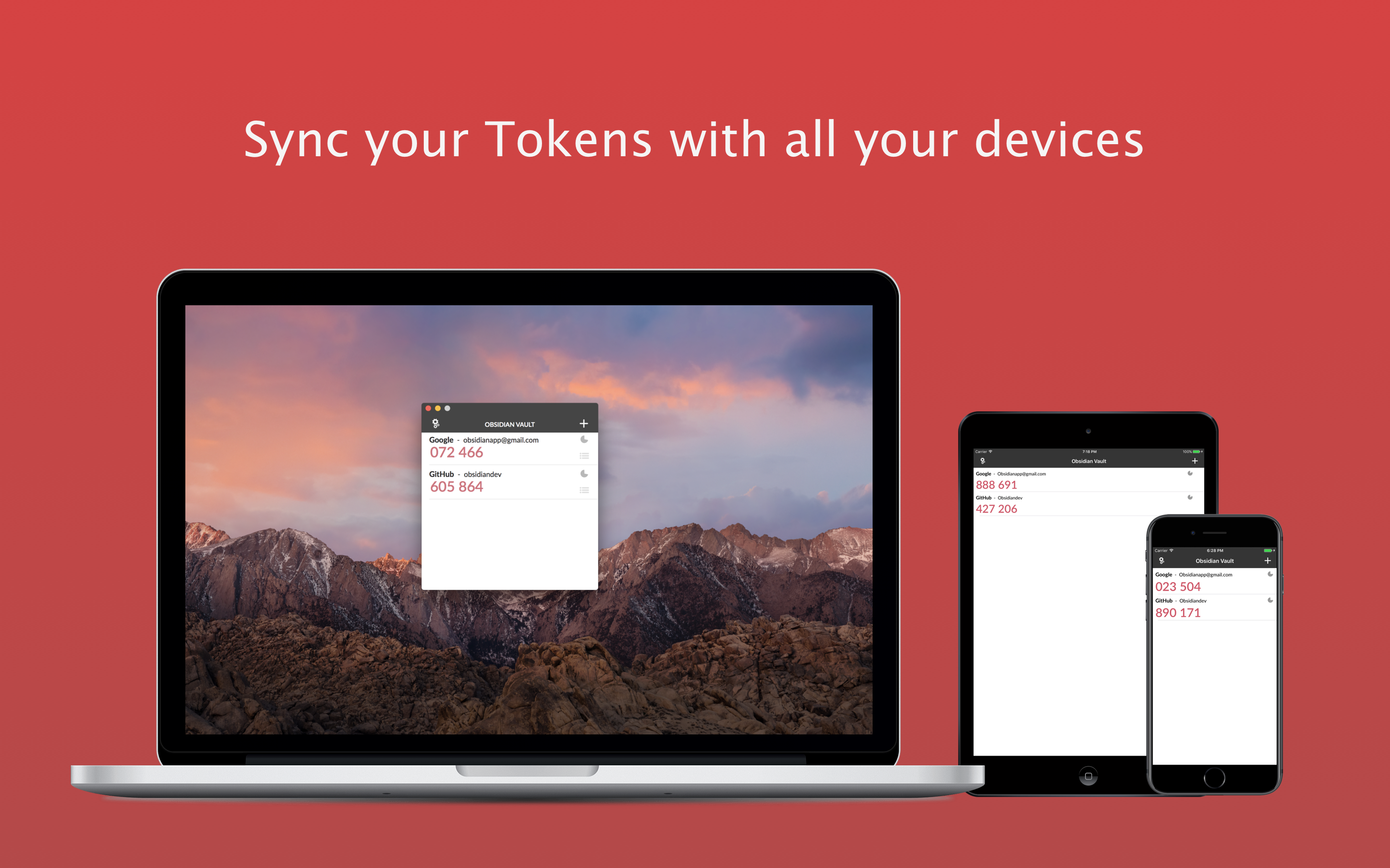 Obsidian Authenticator gallery image