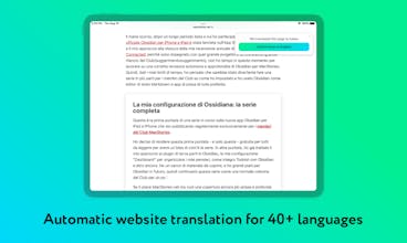 Mate Translate iOS Safari Extension gallery image