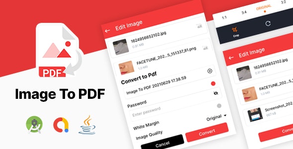 وسائط صورة إلى PDF - صانع PDF سليمة 1