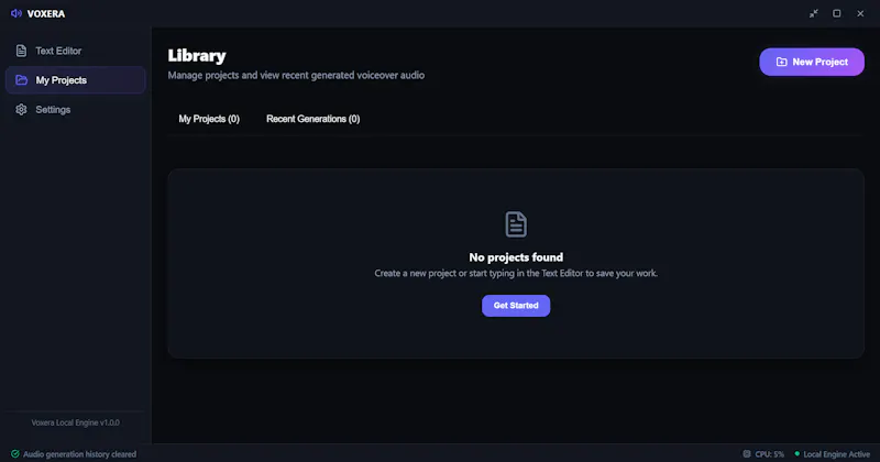 Voxera screenshot 2