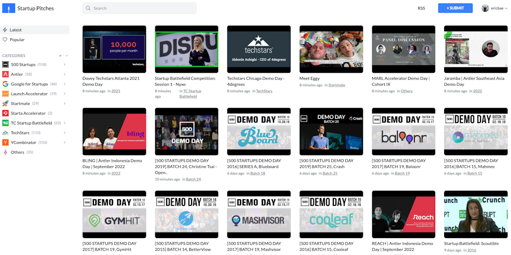 Startup Pitch Videos