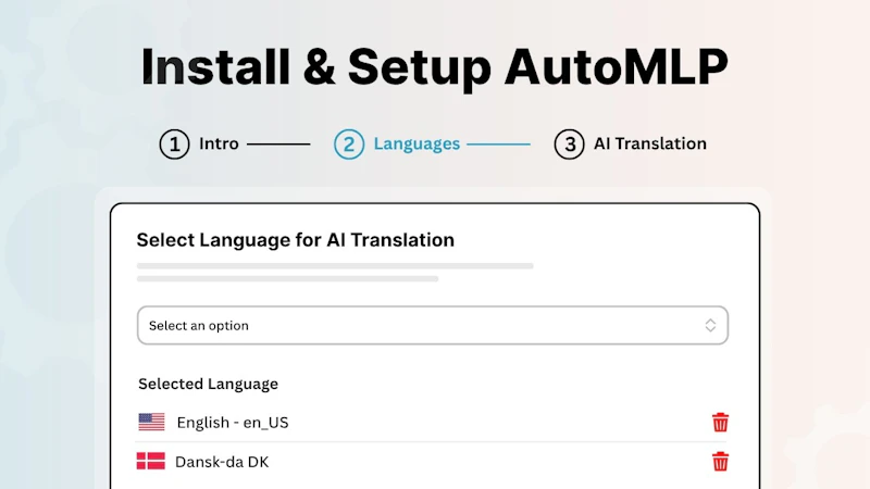 AutoMLP - AI Translation for WPML screenshot 4
