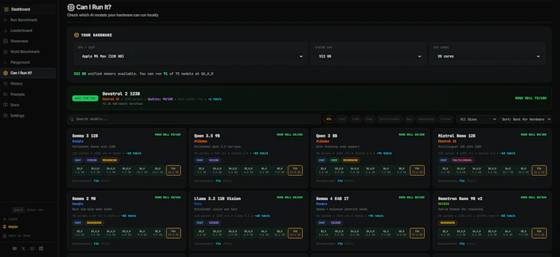 World of AI Bench screenshot 4