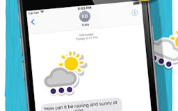 Ibbleobble Weather Stickers for iMessage media 2