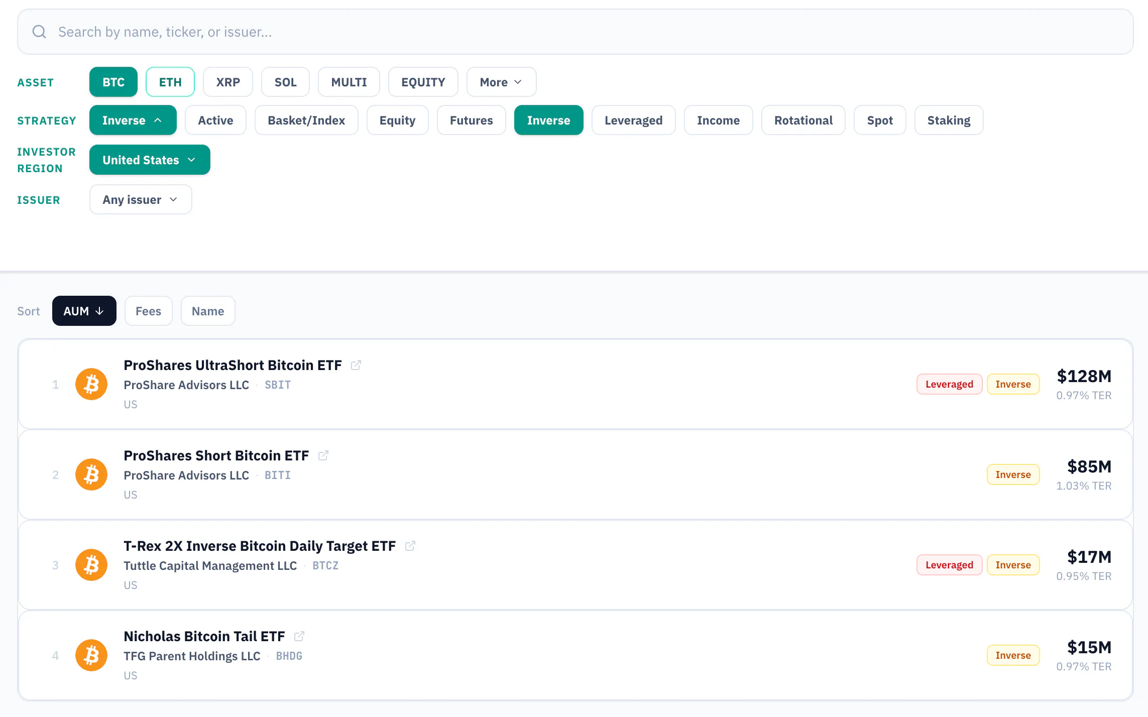 Crypto ETF List gallery image