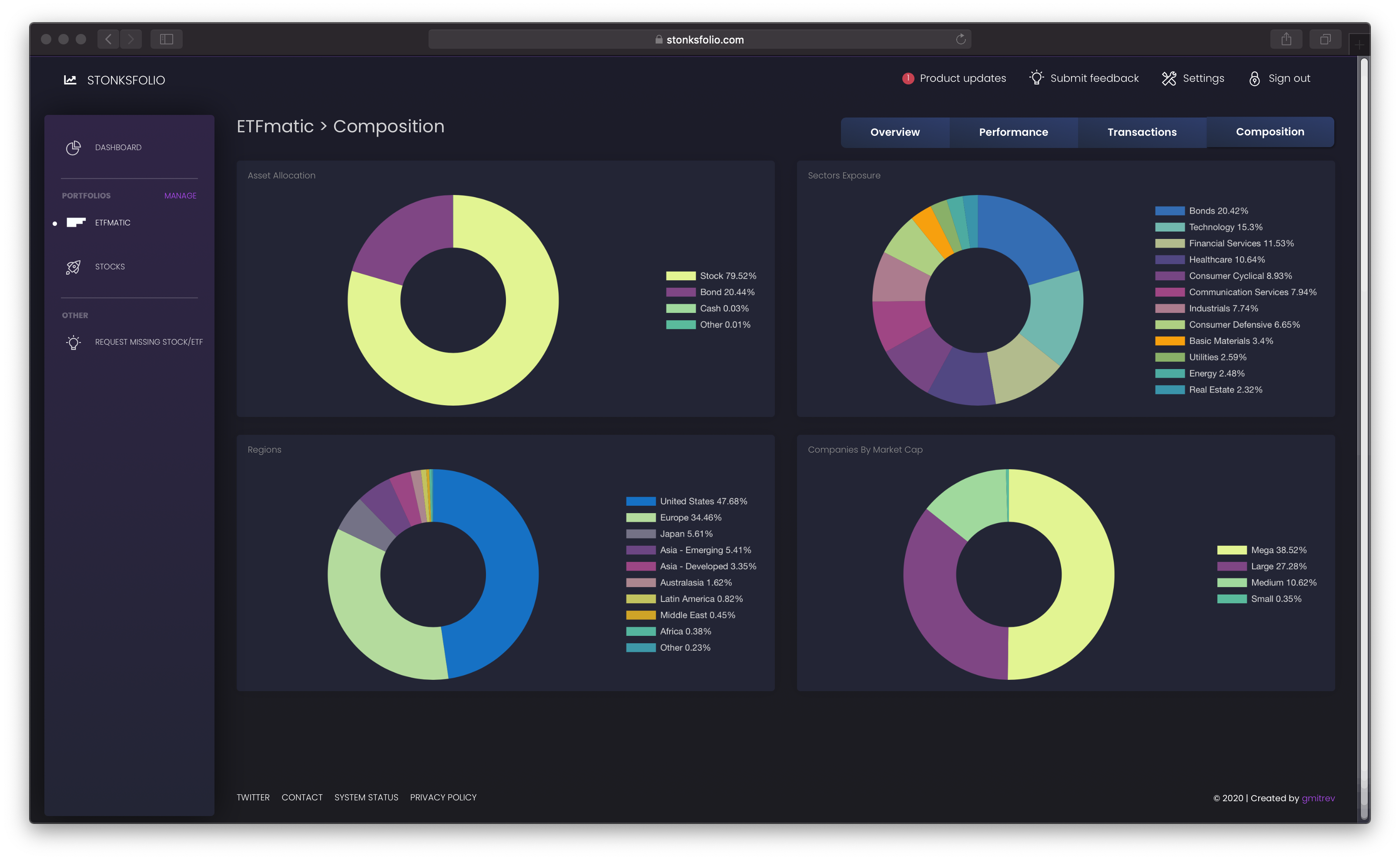 Stonksfolio gallery image