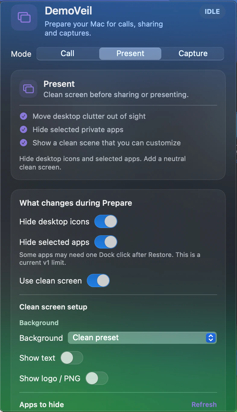 DemoVeil screenshot 6