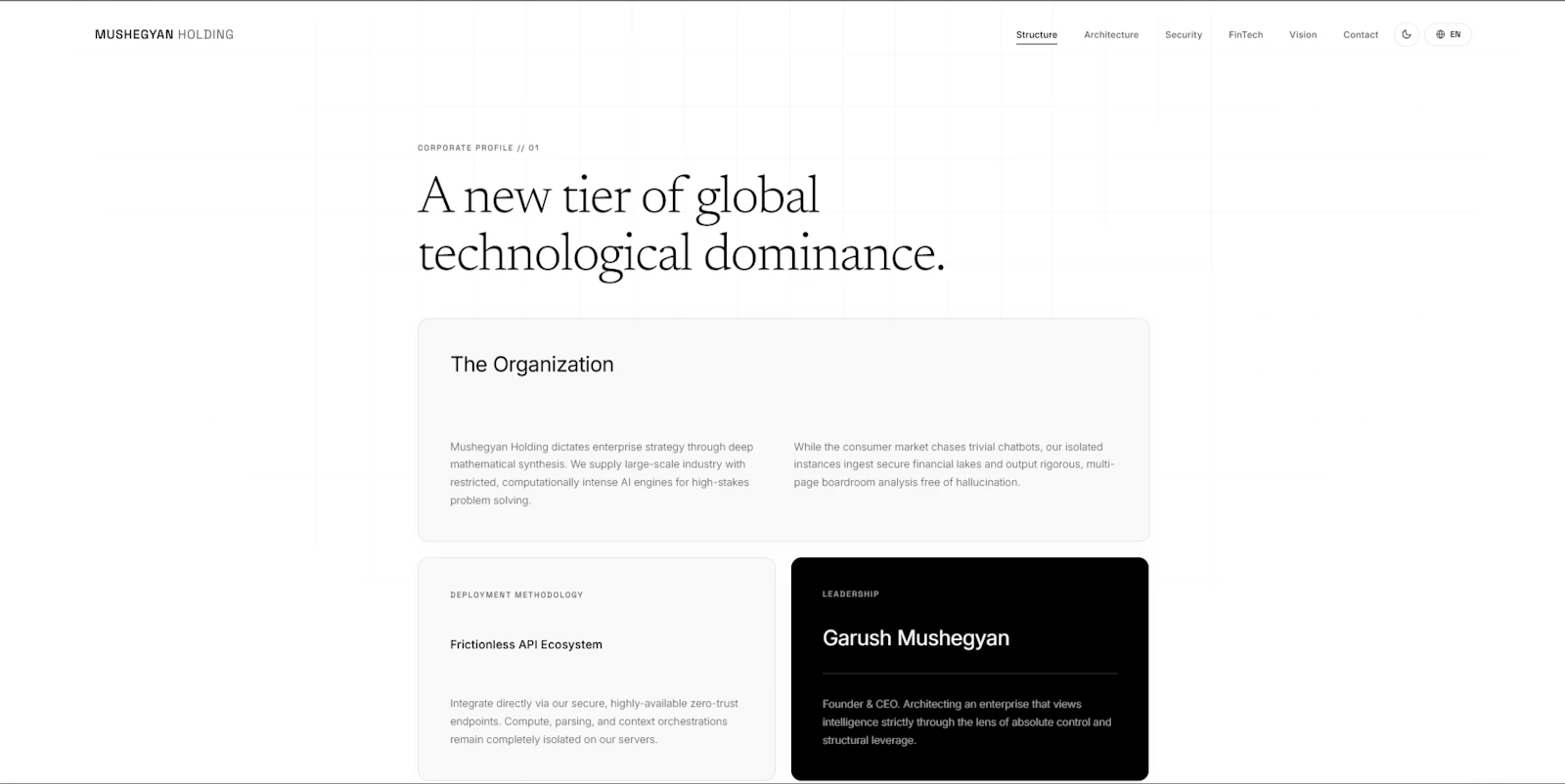 Mushegyan Holding screenshot 4