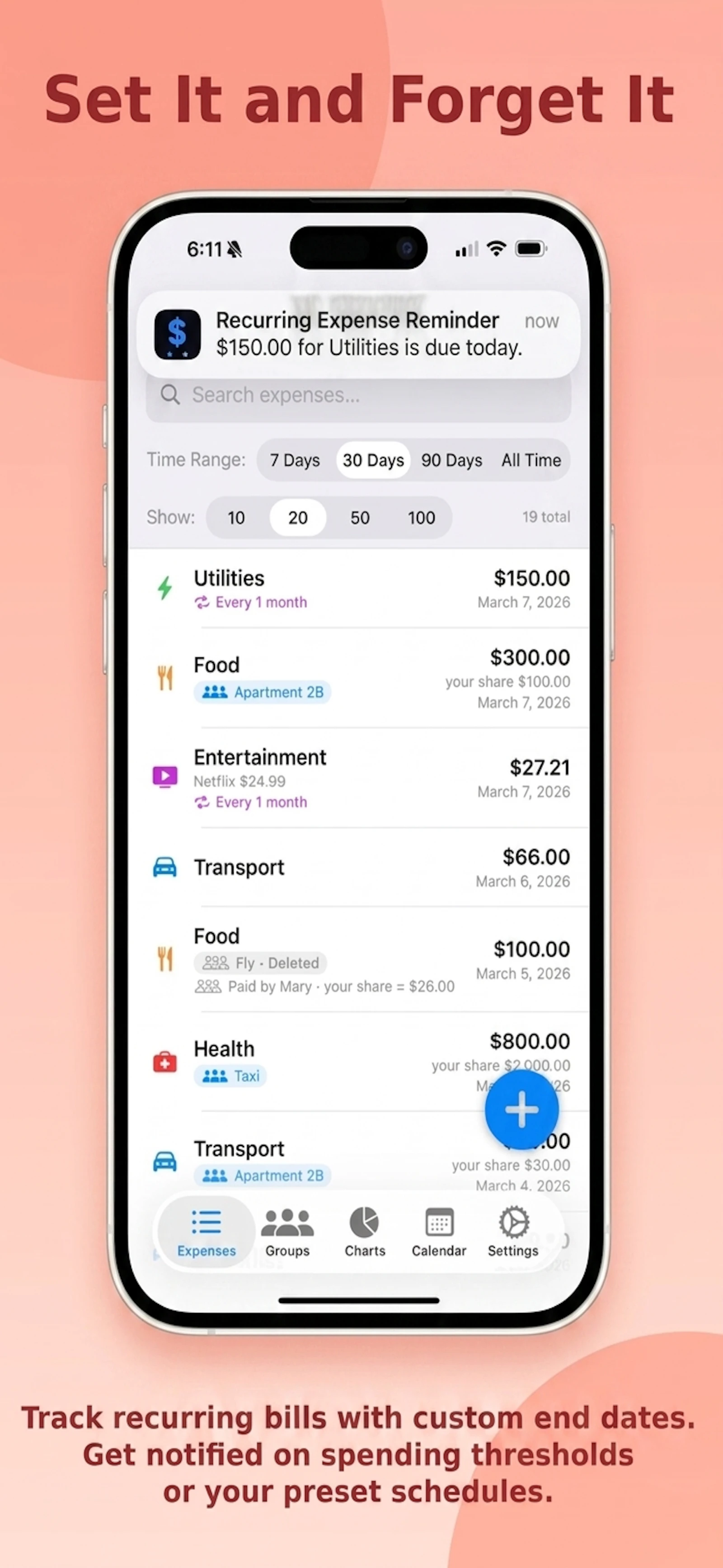 Node Expense screenshot 6