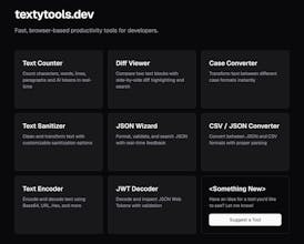 textytools.dev gallery image