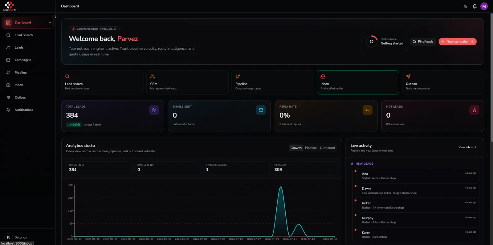 LeadForge AI screenshot 4