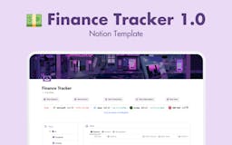 Finance Tracker 1.0 media 1
