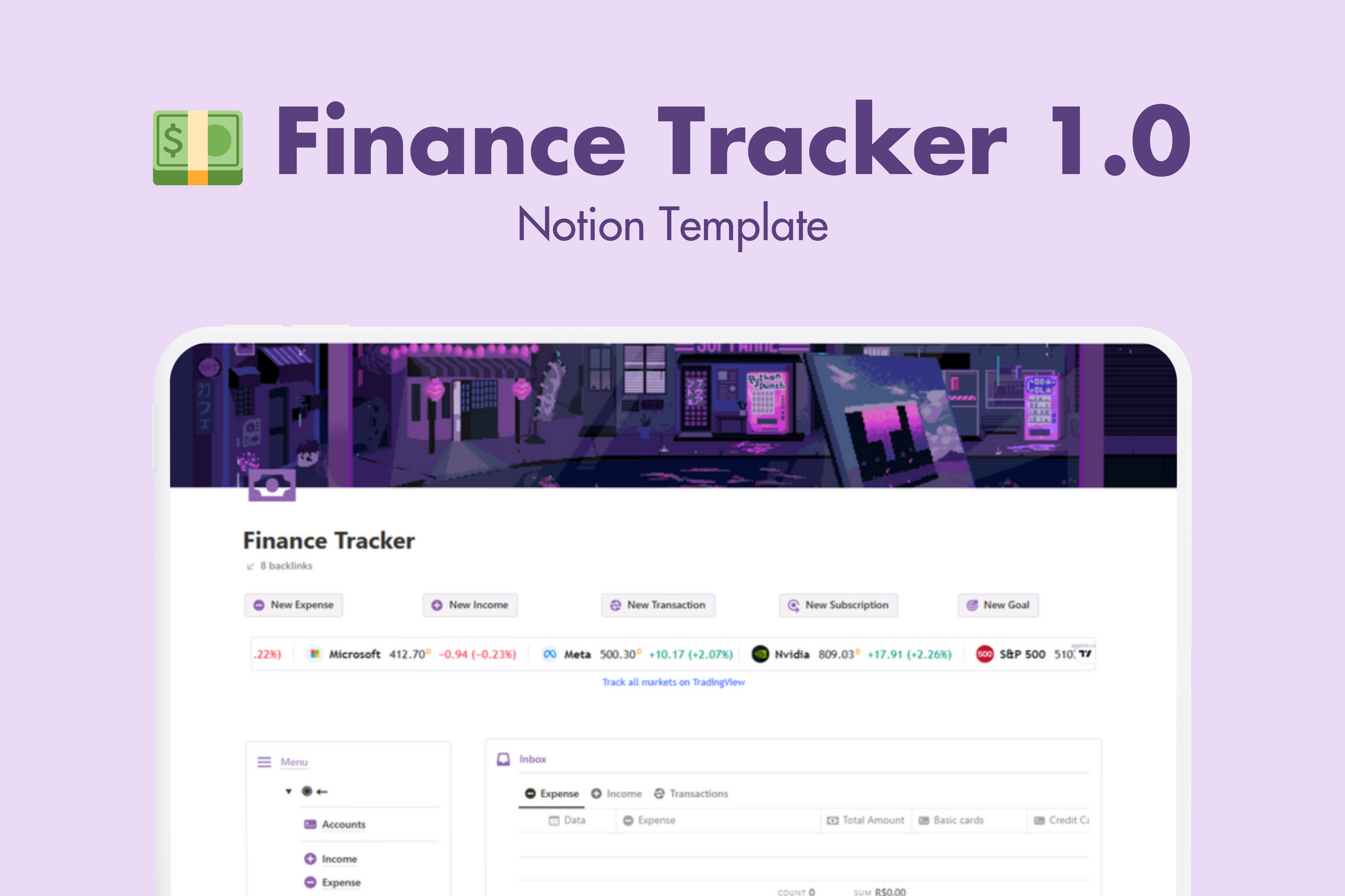 Finance Tracker 1.0 media 1
