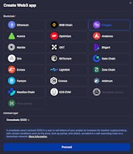 CryptoDo와 블록체인 기술로 미래를 향해 나아가는 사람의 삽화