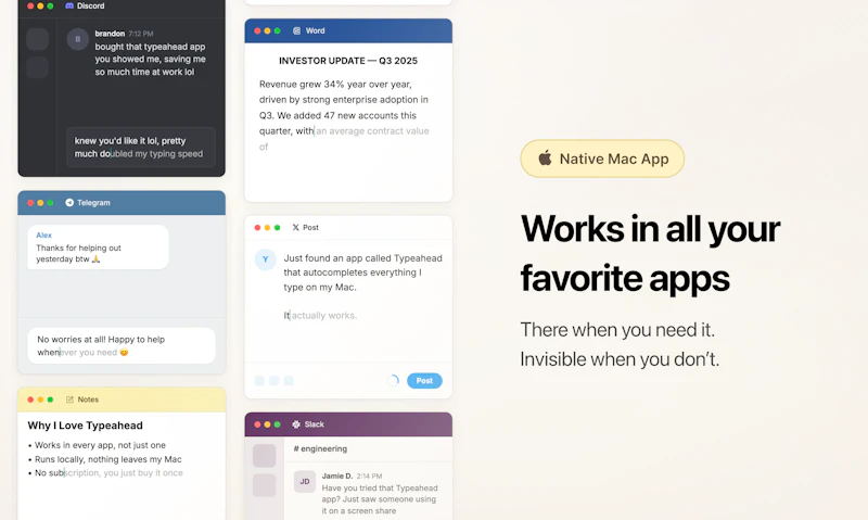 Typeahead screenshot 5
