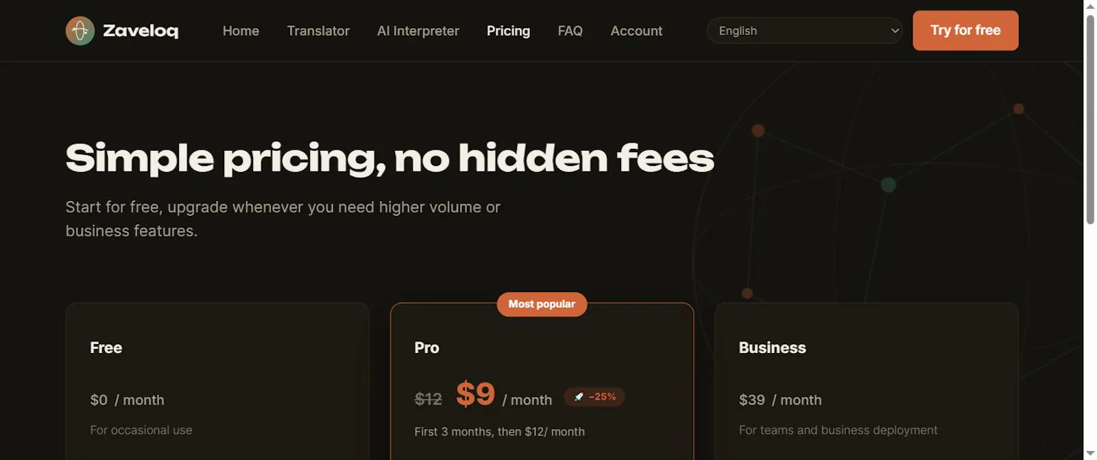 Zaveloq screenshot 4