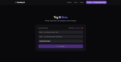 Hookify AI Studio gallery image