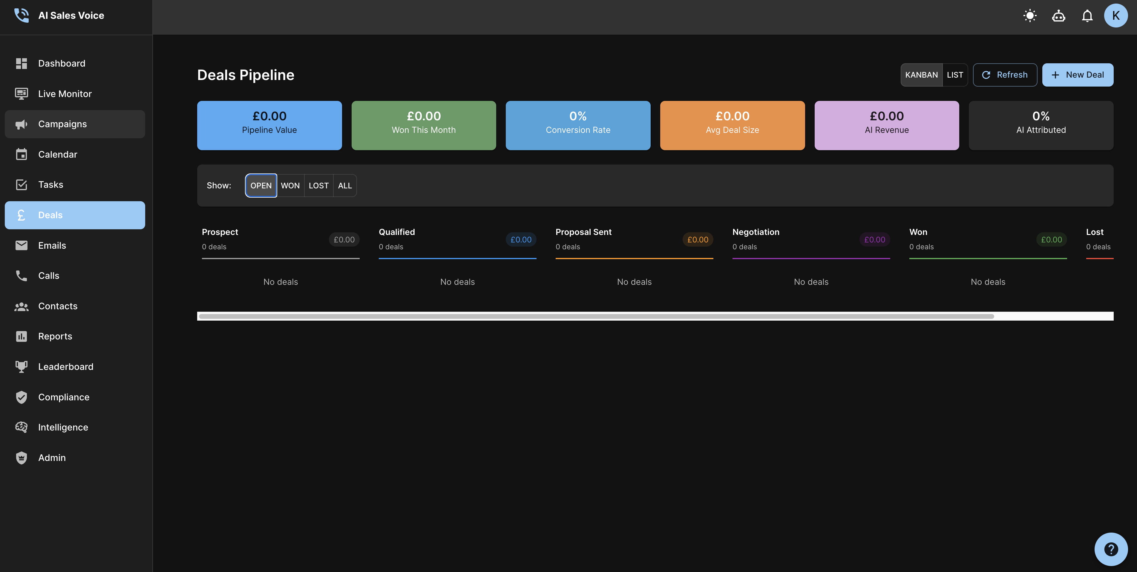 AI Sales Voice - Screenshot 2 showing product features and functionality