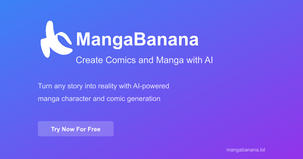 MangaBanana - Screenshot 3 showing product features and functionality