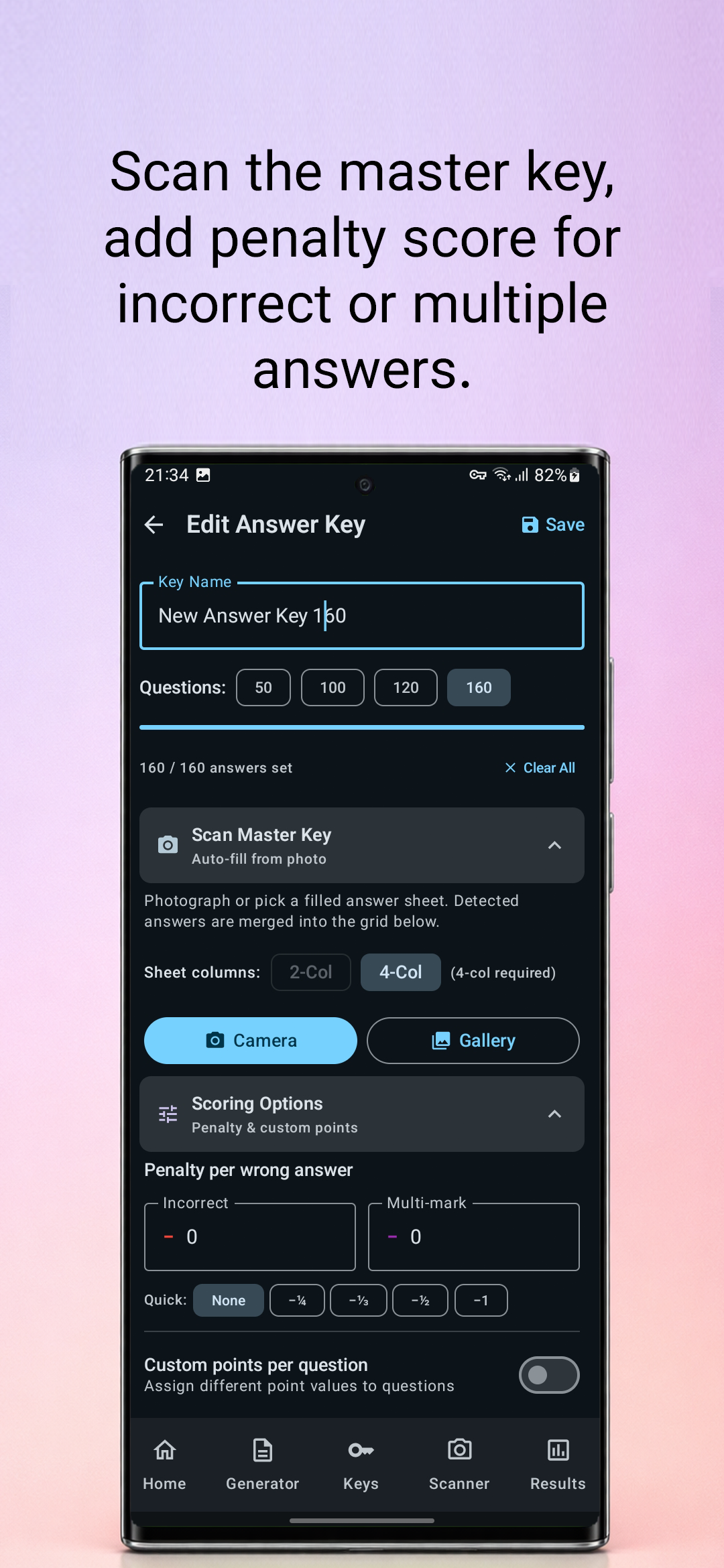 OMR Sheet Scanner and Grader gallery image