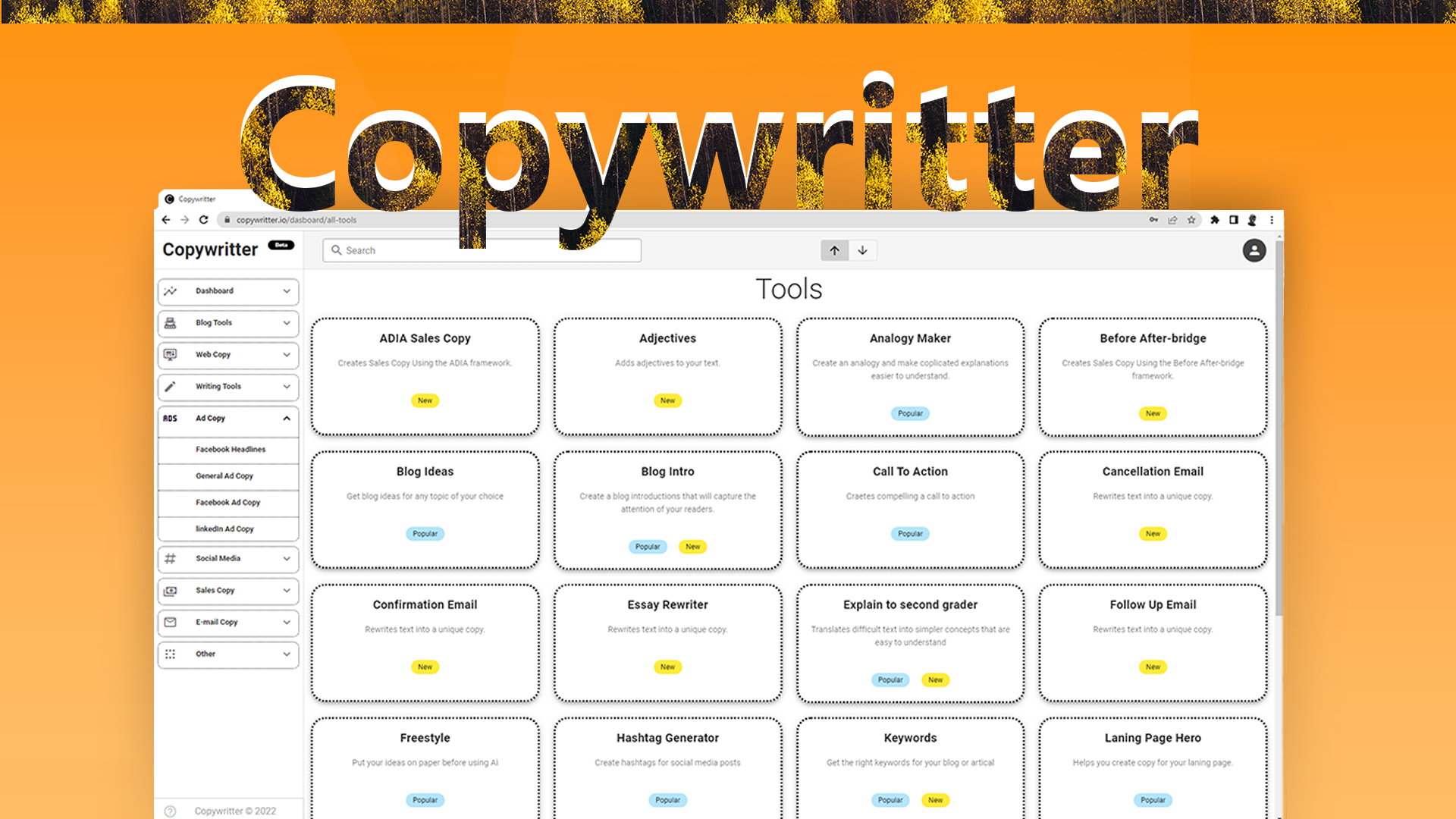 Copywritter.io - 실제로 판매되는 사본을 만듭니다 미디어 2