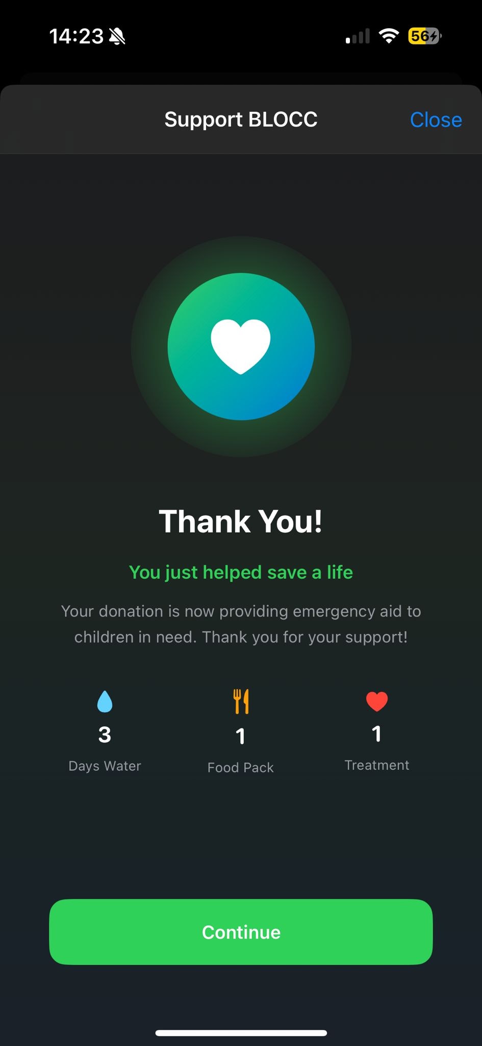 BLOCC - Screenshot 2 showing product features and functionality