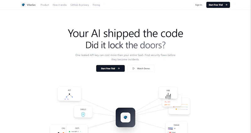 VibeSec-scan screenshot 1